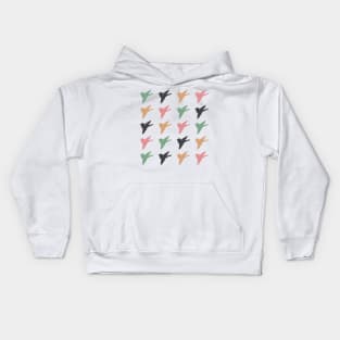 Flying Bird Art I Kids Hoodie